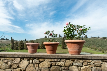 Schlichter klassischer Blumentopf - Vaso liscio Poggi